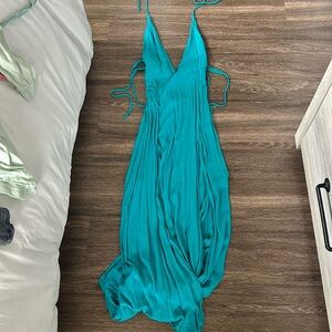 Super down maxi dress